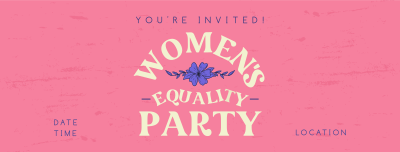 Women's Equality Celebration Facebook cover Image Preview