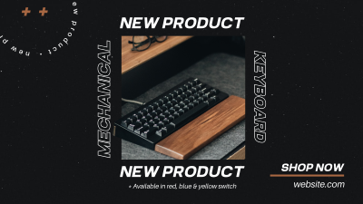 Mechanical Keyboard Facebook event cover Image Preview