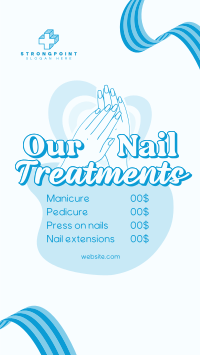 Nail Treatments List Facebook story Image Preview