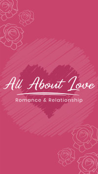 Roses of Love Instagram Story Design
