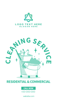 House Cleaning Professionals Instagram story Image Preview