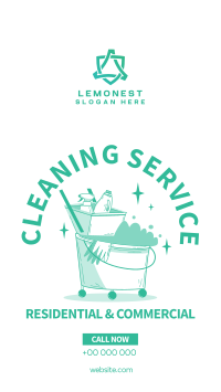 House Cleaning Professionals Instagram story Image Preview