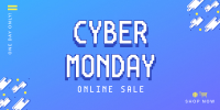 Pixel Cyber Sale Twitter post Image Preview