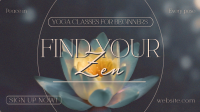 Yoga Lotus Zen Animation Preview