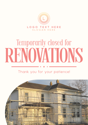 Temporarily Closed Flyer Image Preview