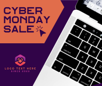 Cyber Monday Sale Facebook Post Design
