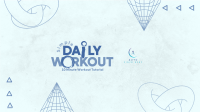 Modern Workout Routine YouTube cover (channel art) Image Preview