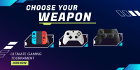 Choose your weapon Twitter Post Design