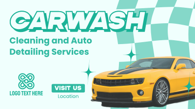 Carwash Cleaning Service Facebook event cover Image Preview