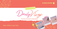 Scrapbook Daily Vlog Facebook ad Image Preview