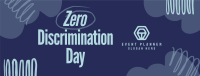 Zero Discrimination Day Facebook Cover Design