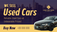 Used Car Sale Animation Preview