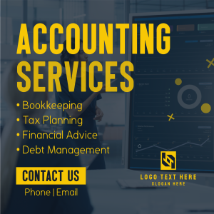 Accounting Services Instagram post Image Preview