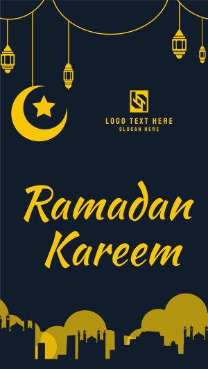 Ramadan Night Facebook story Image Preview