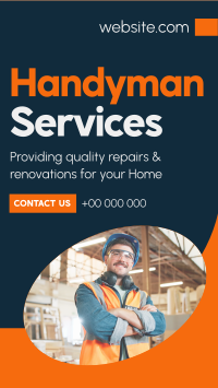 Corporate Handyman Services Instagram Story Preview