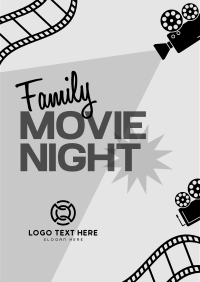 Family Movie Night Flyer Preview