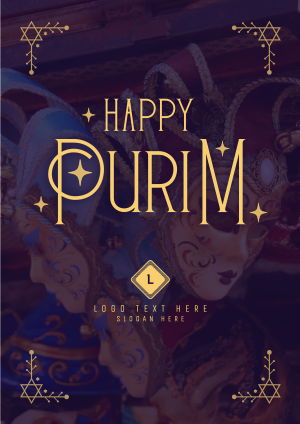 Celebrating Purim Flyer Image Preview