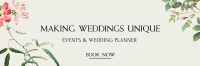 Wedding Rings Twitter Header Design