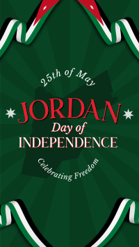 Independence Day Jordan Instagram Reel Design