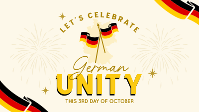 Celebrate German Unity Facebook event cover Image Preview