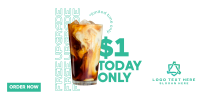 $1 Large Coffee Upgrade Twitter post Image Preview