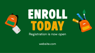 Enrollment Is Now Ongoing Facebook event cover Image Preview