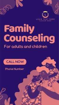 Quirky Family Counseling Service Instagram reel Image Preview