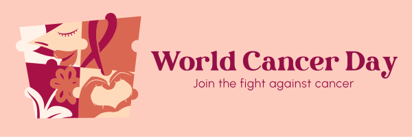 Fight Against Cancer Twitter Header Design Image Preview