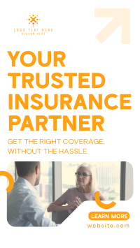 Corporate Trusted Insurance Partner Instagram Story Preview