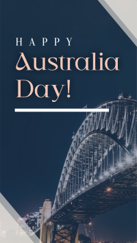 Australian Day Together Facebook Story Design