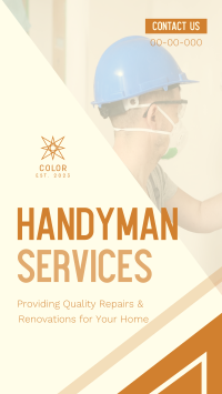 Handyman Services Instagram Reel Image Preview