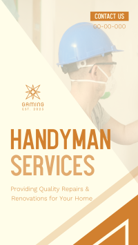 Handyman Services Instagram Reel Image Preview