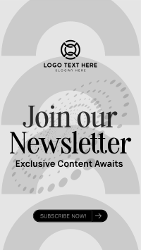 Newsletter Alert Instagram Story Design