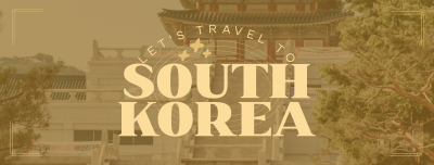 Travel to Korea Facebook cover Image Preview