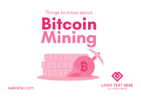 Bitcoin Mining Postcard Image Preview