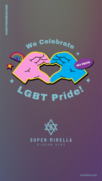 Sticker Pride Facebook Story Image Preview