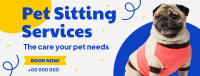 Puppy Sitting Service Facebook cover Image Preview
