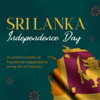 Sri Lankan Flag Linkedin Post Image Preview