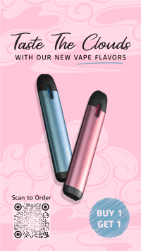 Vape Clouds Instagram Reel Image Preview