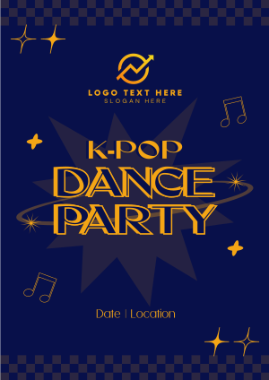 Kpop Y2k Party Flyer Image Preview