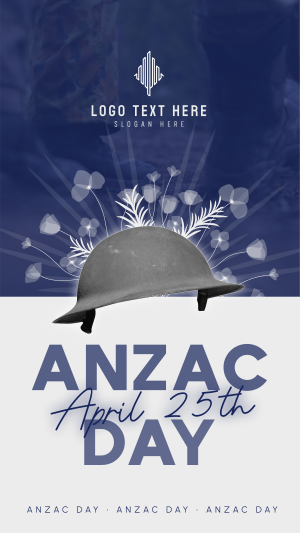 Anzac Day Instagram story Image Preview