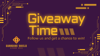 Circuit Board Giveaway Facebook event cover Image Preview