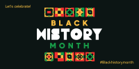 Black History Culture Twitter Post Design