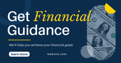 Modern Corporate Get Financial Guidance Facebook ad Image Preview