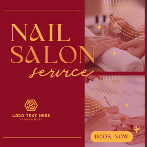 Boho Nail Salon Instagram post Image Preview