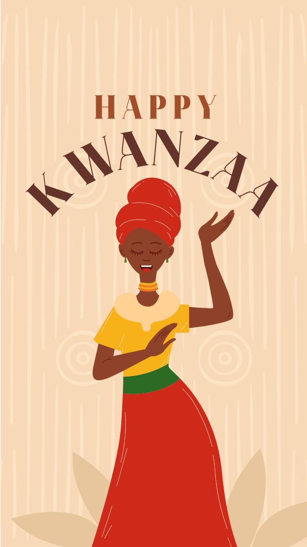 Kwanzaa Tradition Instagram Story Design Image Preview