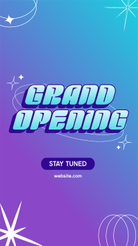 Y2K Grand Opening TikTok video Image Preview
