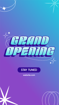 Y2K Grand Opening TikTok Video Image Preview