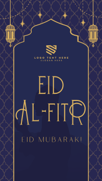 Eid Al Fitr Prayer YouTube short Image Preview