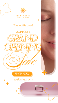 Grand Opening Sale Facebook story Image Preview